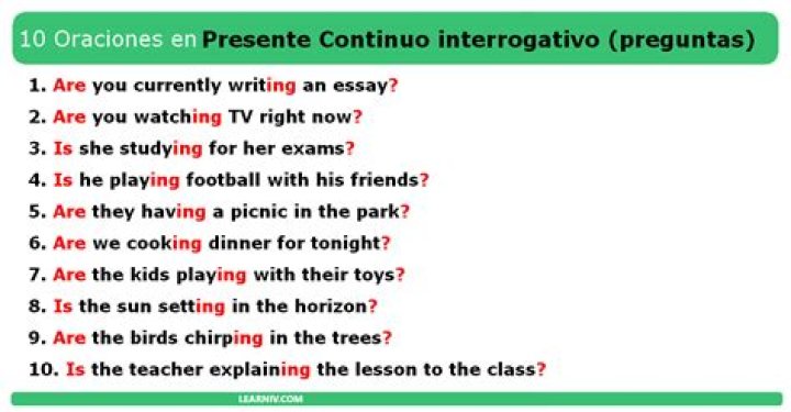 20 Ejemplos de oraciones presente perfecto (negativo) en ingles y espaol |