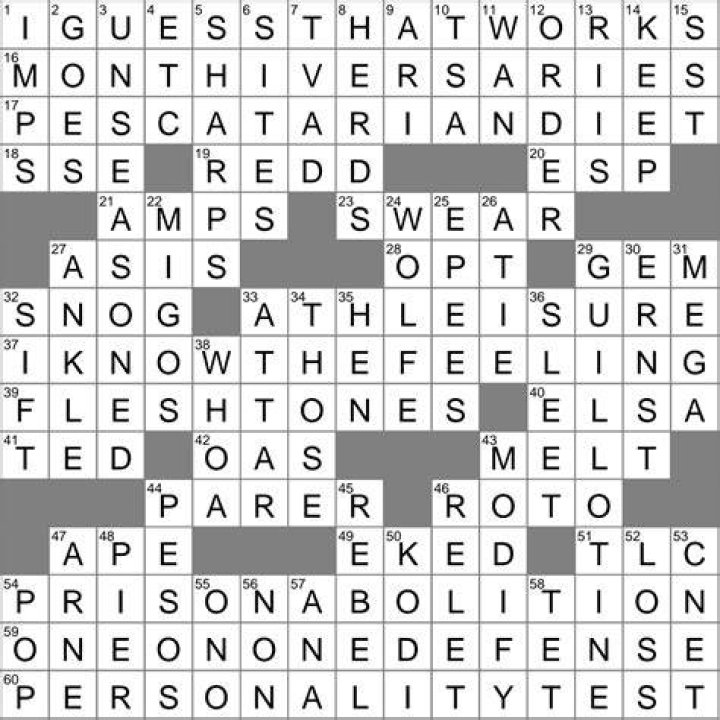 Ali actress Gaye crossword clue answer ·