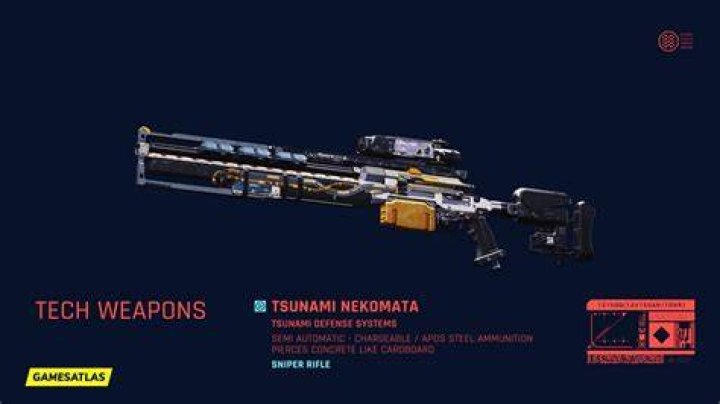 All Tech Weapons in Cyberpunk 2077 ·