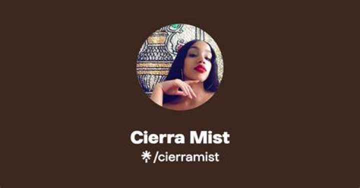 Cierra Mist Only Fans Leak Expos