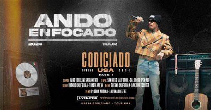 Codiciado Ando Enfocado Tour Hits The US!