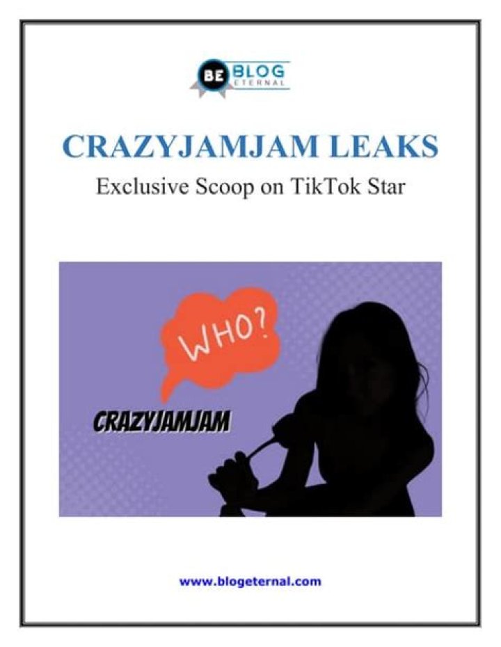 Crazyjamjam Fanfix Leak Sends Shockwaves Through Online Community