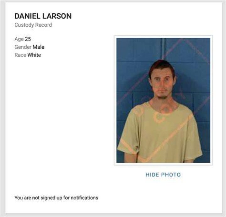 Daniel Larson Arrest: What Did He Do? Charges & Criminal History