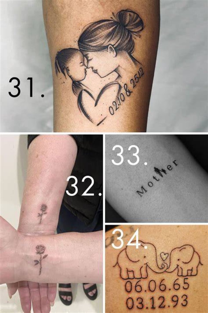 Discover The Heartfelt Meaning Of Mom And Sons Tattoos