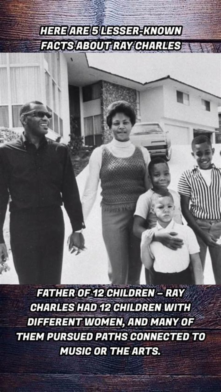 Discoveries About Ray Charles' Children
