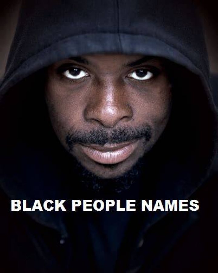 Funny Names For Black People
