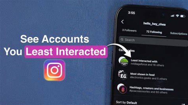 Instagram's Latest: See Least Interacted Accounts