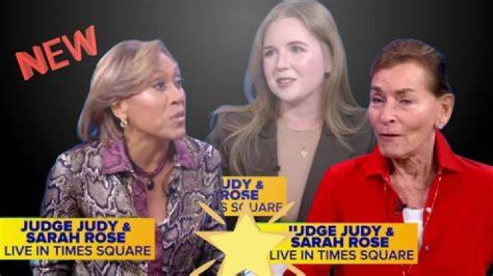 Is Sarah Rose related to Judge Judy? Celebrity.fm #1 Official Stars, Business & People Netwo |