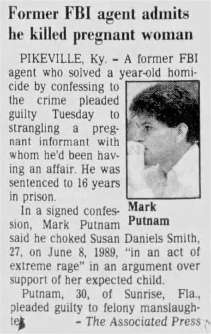 Mark Putnam: The First FBI Agent Convicted Of A Felony
