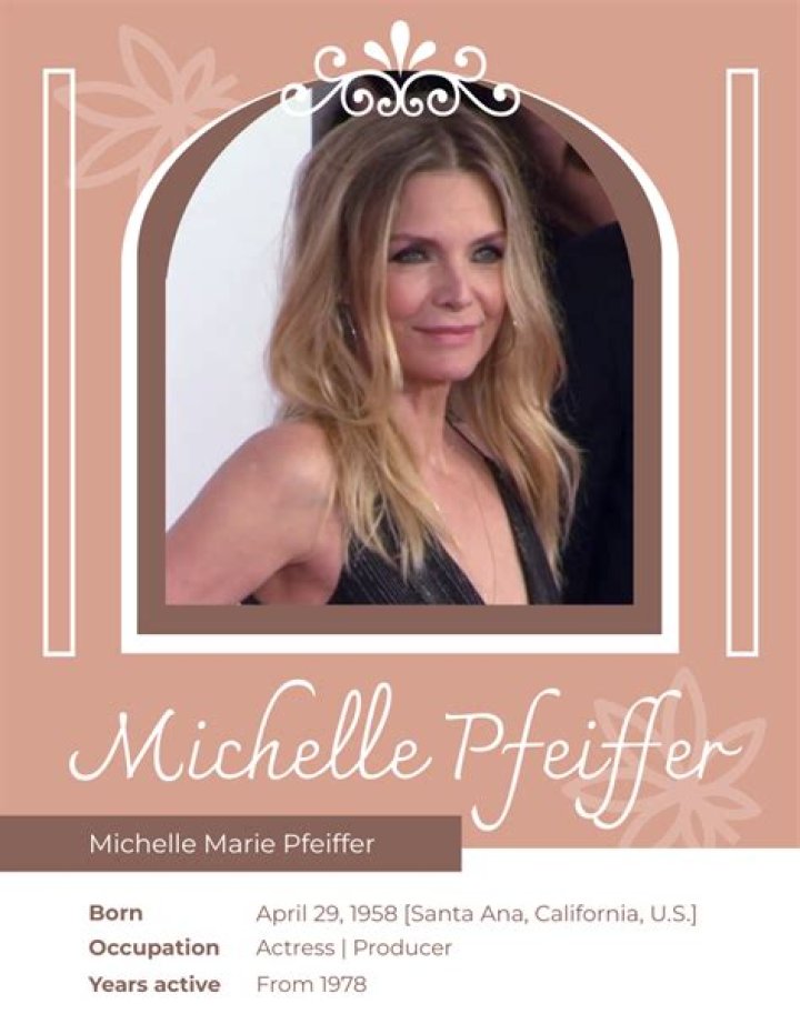 Michelle Pfeiffer Bio, Age, Height, Children, Net Worth, Husband and Family