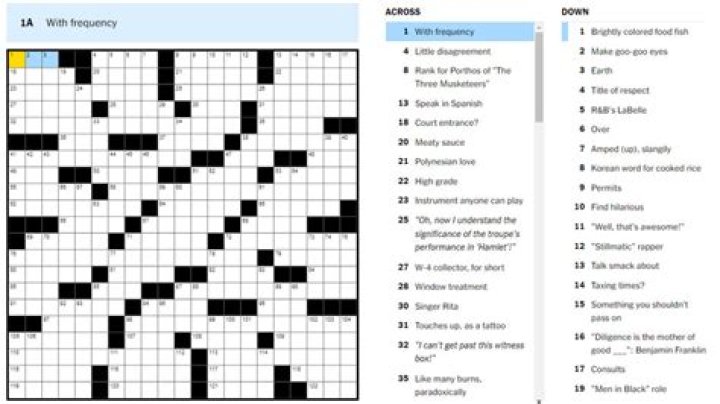 NYT Mini Crossword Answers Today December 20 2023