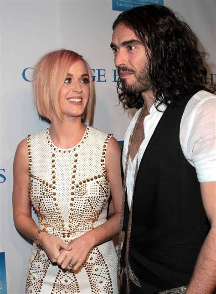 Russell Brand Mentions Katy Perry as She References Their Wedding