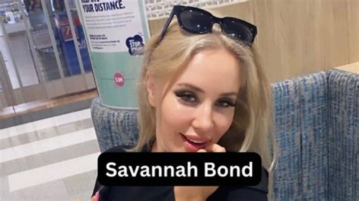 Savannah Bond Only Fans Leaks