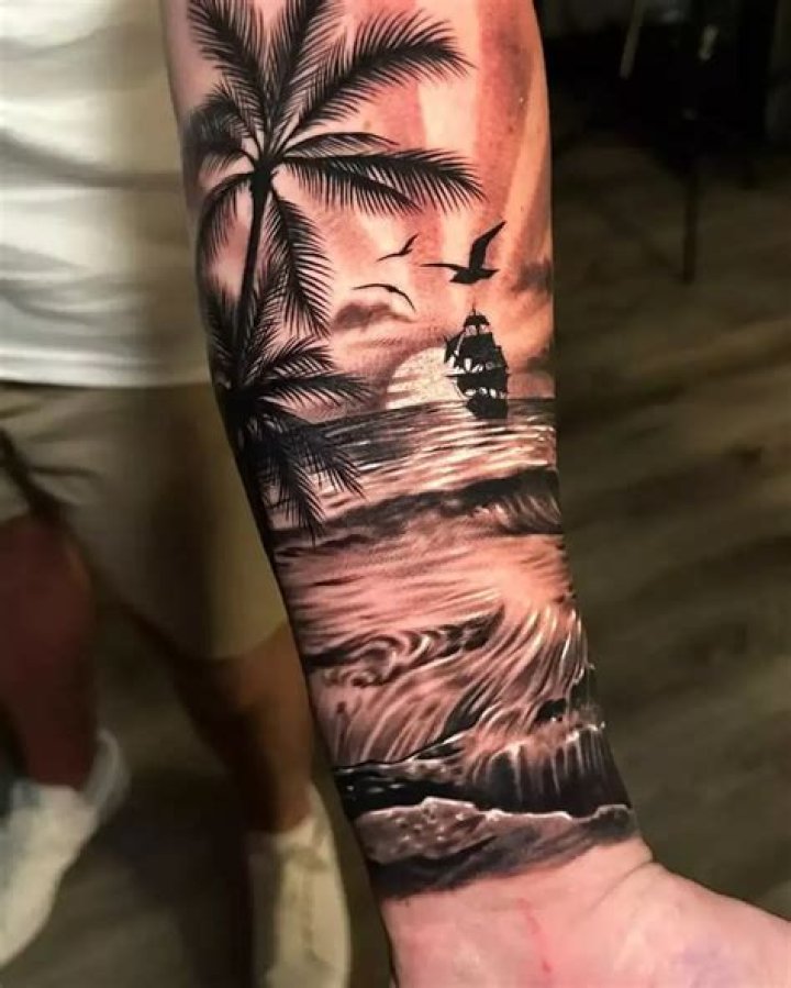 Uncover The Secrets Of Half Sleeve Palm Tree Forearm Tattoos: Discoveries And Insights Await!