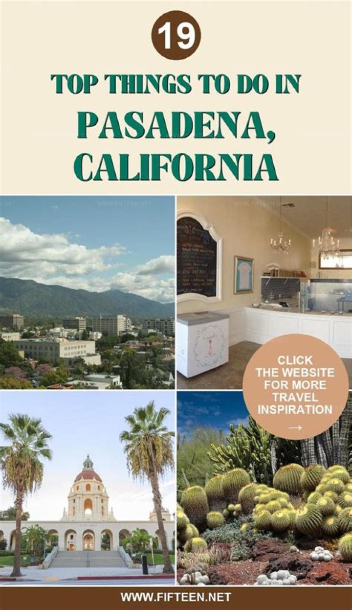 Unveiling The Enchanting Discoveries Of Old Town Pasadena