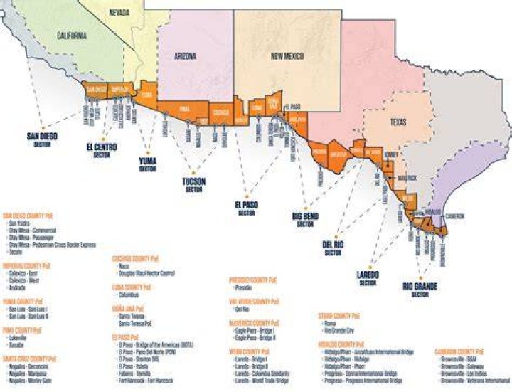 US-Mexico Border Map Shows How Hard It Would Be to Build a Border Wall