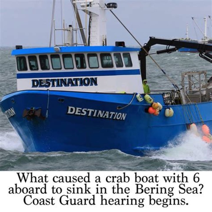 What happened to Destination crab boat? Crew list here Wed 23 June 2021 10:21 ·